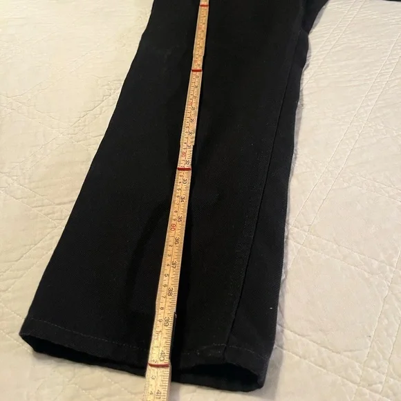 LL Bean Jeans Women 14 Reg Original Relaxed Fit Black 100% Cotton Vintage NWOT - Picture 8 of 12